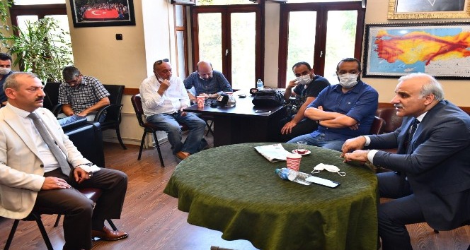 Başkan Zorluoğlu Trabzon Gazeteciler Cemiyeti’ni ziyaret etti