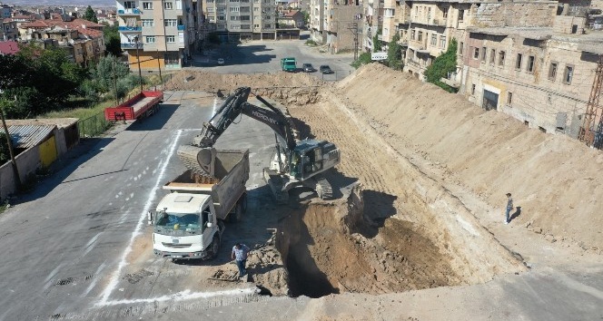 Nevşehir’de kentsel dönüşüm projesi için ilk kazma vuruldu