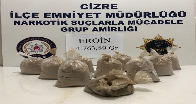 Cizre polisi uyuşturucuya geçit vermiyor