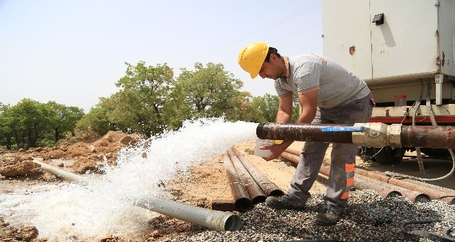 Yeni su kaynakları ile yüzde 60 kayıp kaçak su oranın önüne geçildi