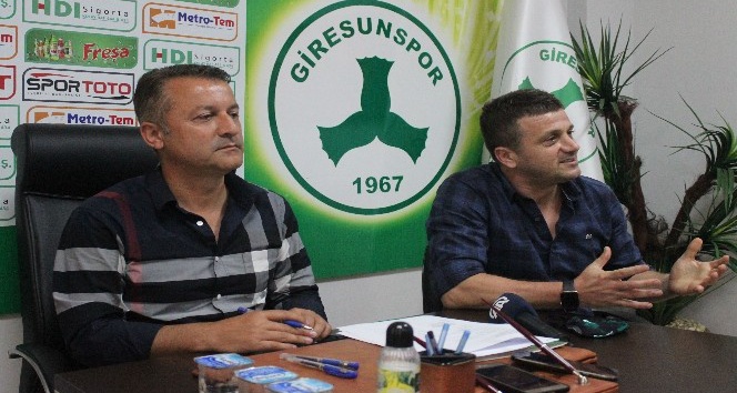 Giresunspor’da Hakan Keleş dönemi başladı