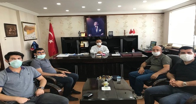 Şırnak Sağlık-Sen’den İdil Kaymakamı Özsoy’a hayırlı olsun ziyareti