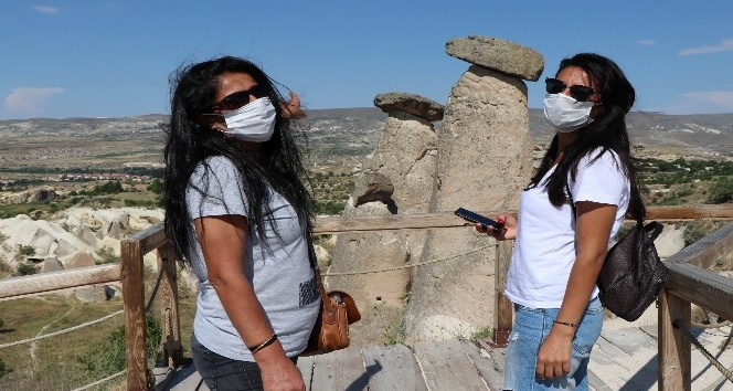 Kapadokya bölgesini 7 ayda 419 bin 905 turist ziyaret etti