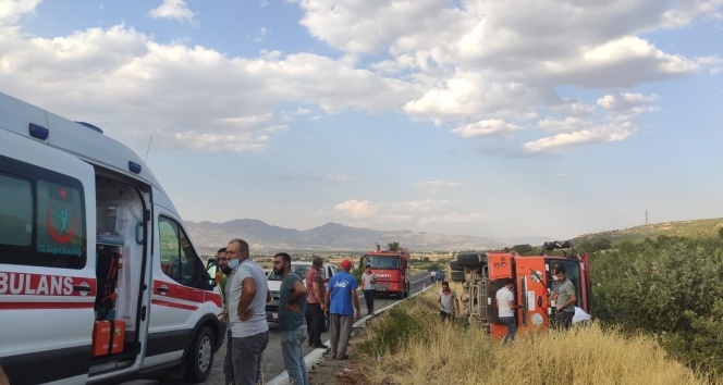 Diyarbakır&#039;da trafik kazası: 6 yaralı