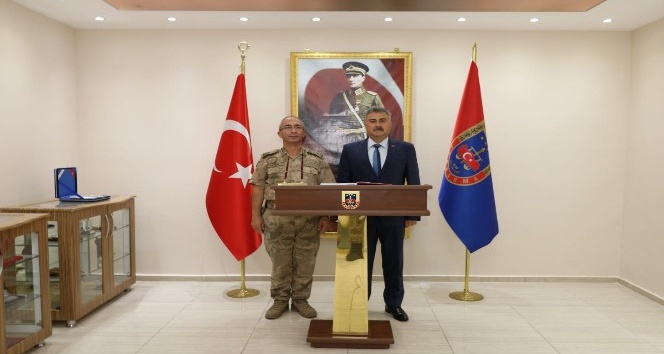 Giresun’da emniyetten jandarmaya ziyaret