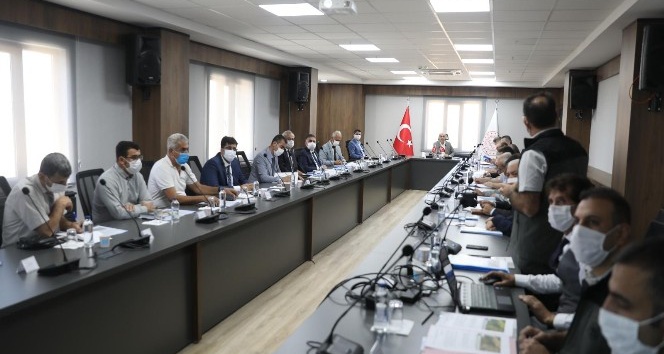 Orman yangınları ile mücadele komisyonu toplantısı düzenlendi
