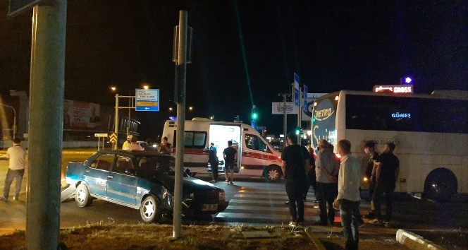 Çorum’da zincirleme trafik kazası: 2 yaralı