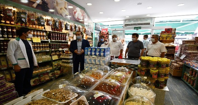 Kaymakam Özyiğit’ten COVID-19 denetimi