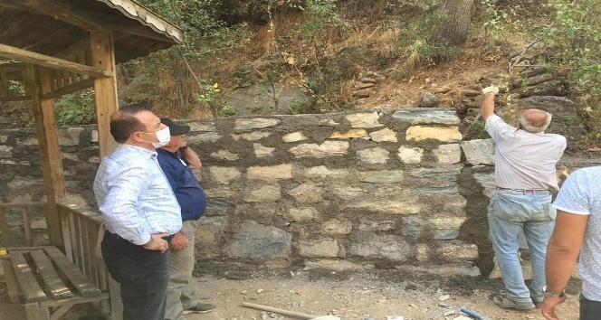 Başkan Ürek, Uludere Özelli Park projesinin yapılacağı alanda incelemelerde bulundu