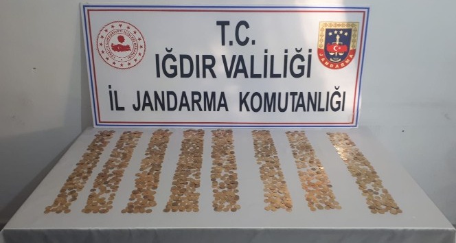 Iğdır’da tarihi eser kaçakçılığı: 2 gözaltı
