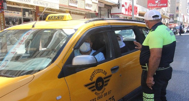 Ticari araçlara sıkı korona denetimi