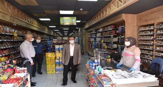 Çan Kaymakamı Gürdal’dan kovid-19 denetimi