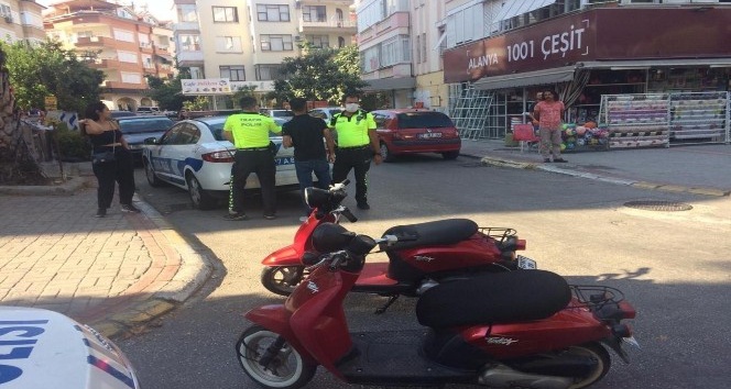 Alanya’da kurallara uymayan motosiklet sürücülerine ceza yağdı