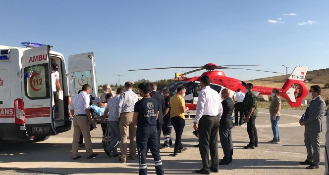 Ordu Büyükşehir Belediye Başkanı Güler, ambulans helikopter ile Ankara’ya sevk edildi