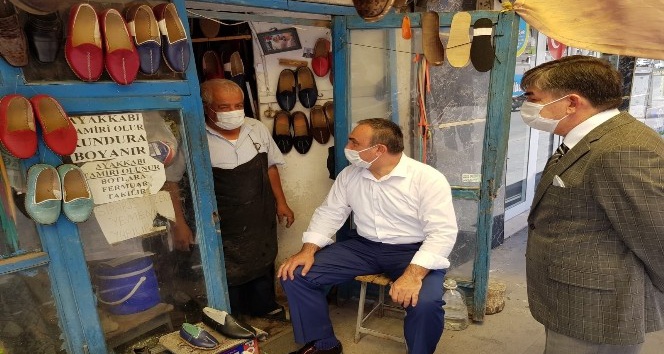 Vali Soytürk Korona virüs denetimine çıktı