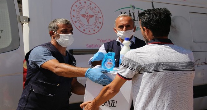 7 bin kişiye gıda ile hijyen malzemesi desteği