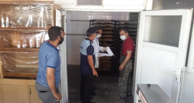 Keskin ilçesinde Covid-19 denetimleri