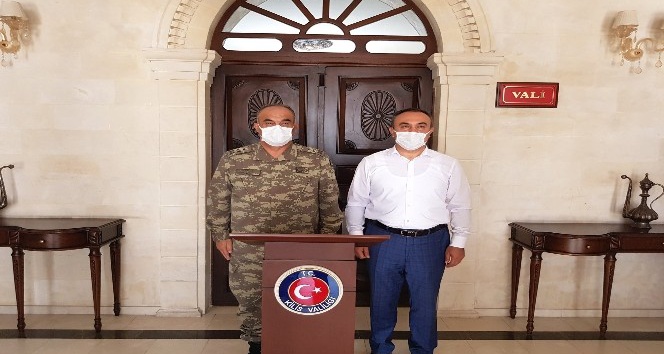 2. Ordu Komutanı Korgeneral Yayla, Vali Soytürk’e veda etti