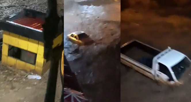 Giresun'da sel... Dereli ve Yağlıdere ilçelerine sahilden ulaşım sağlanamıyor! Kayıplar var