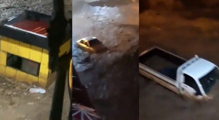 Giresunda sel... Dereli ve Yağlıdere ilçelerine sahilden ulaşım sağlanamıyor! Kayıplar var