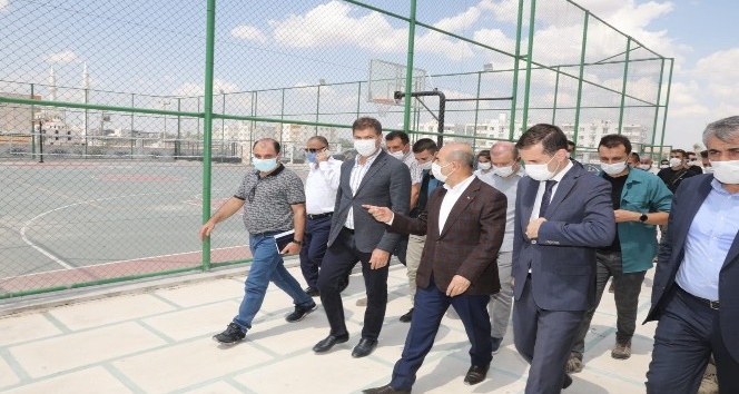 Mardin Valisi Demirtaş Nusaybin’de incelemelerde bulundu