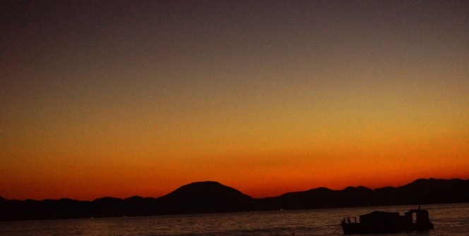 Fethiye’de kartpostallık görüntüler mest etti