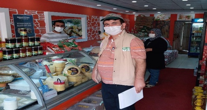 Iğdır’da Korona virüs tedbirleri kapsamında denetim yapıldı