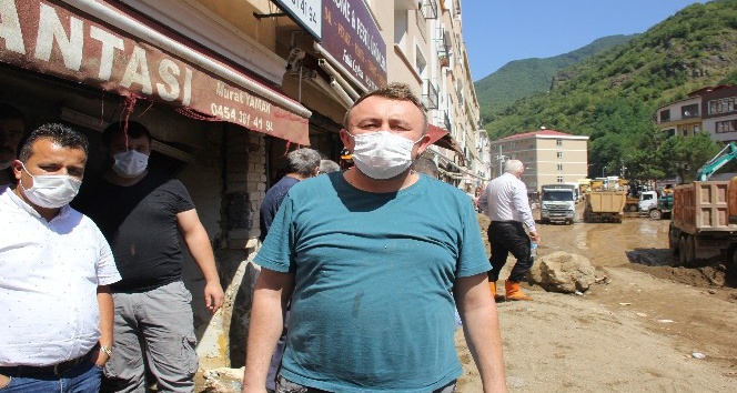 Dereli’de selin akşam saatlerinde yaşanması bir faciayı önledi