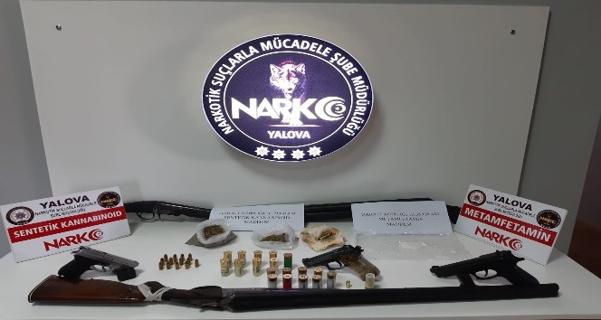 Yalova’da uyuşturucu operasyonu