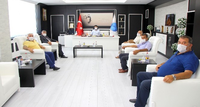CHP Kilis İl Yönetimi Rektör Karacoşkun’la bir araya geldi