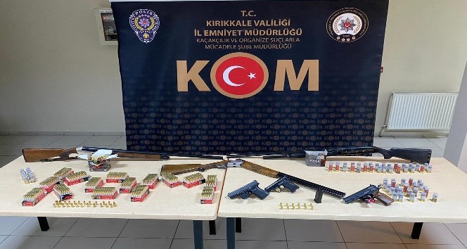 Kırıkkale’de silah kaçakçılığı operasyonu: 3 gözaltı