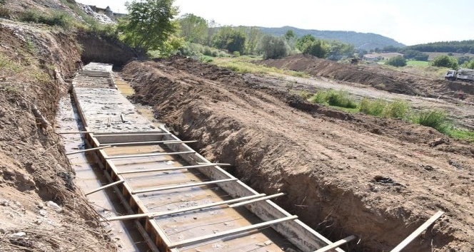 Kocabaş Çayı ıslah ediliyor
