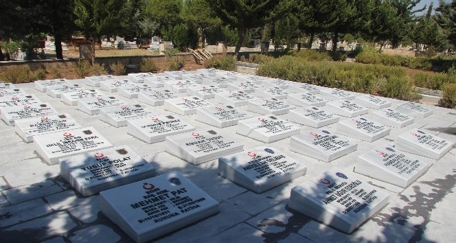 Kilis’te şehitliği yeniden düzenlendi