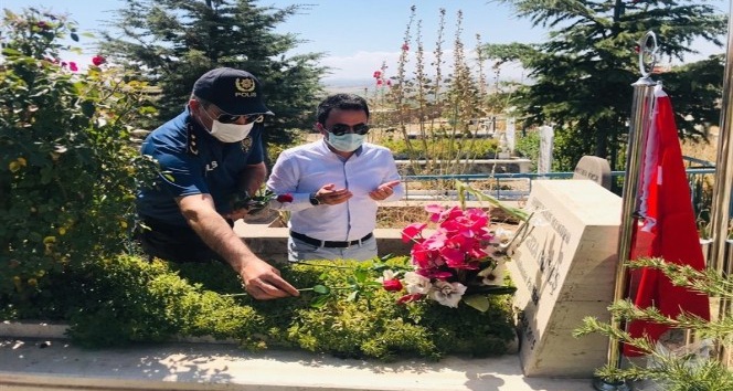 Şehit Polis memuru Güneş, şehit oluşunun beşinci yılında anıldı