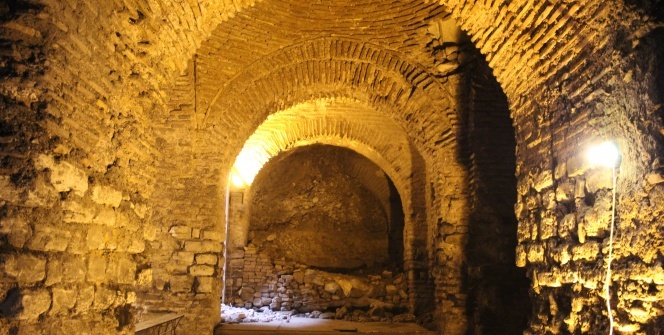 İstanbul'un gizli sarayı böyle görüntülendi