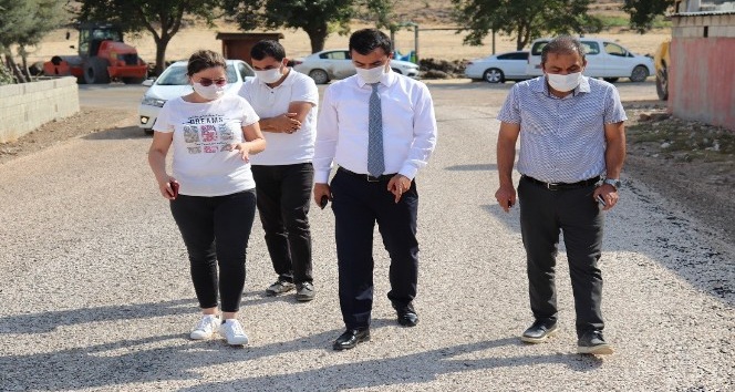 Köylerde Asfalt çalışmaları sürüyor