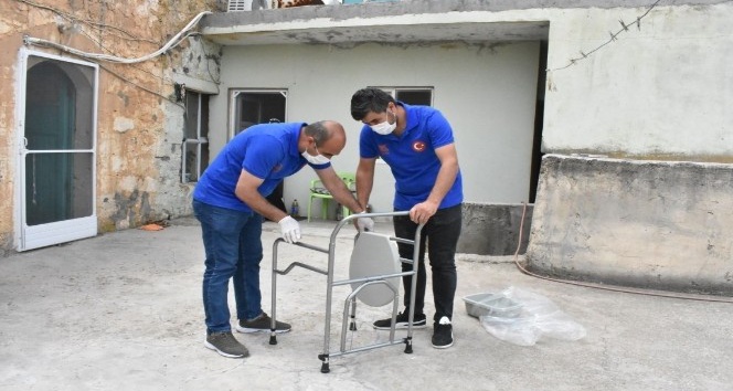 Mardin Büyükşehir Belediyesi engelli vatandaşların yanında