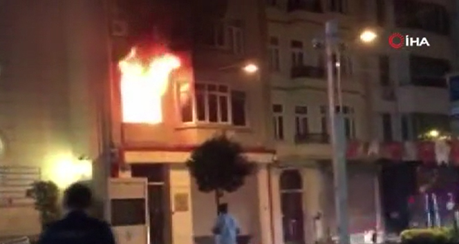 Kırgızistan Konsolosluk binasında yangın