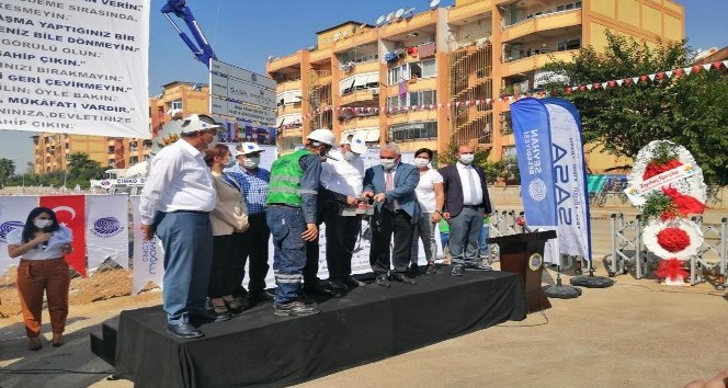 Sasa Mehmet Erdemoğlu Kreş ve Gündüz Bakım evi inşaatının temeli atıldı