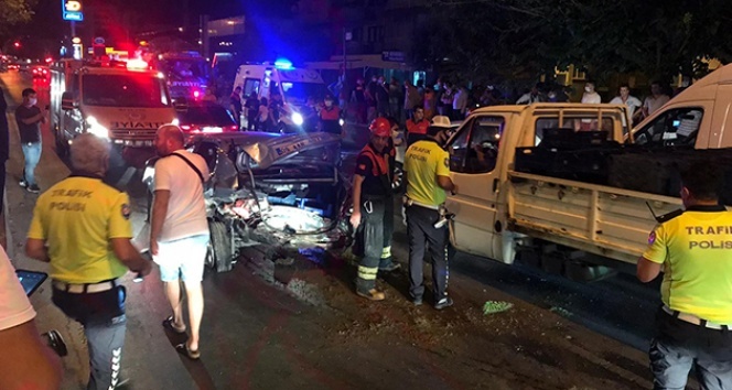 Aydın&#039;daki kazada 3 kişi yaralandı