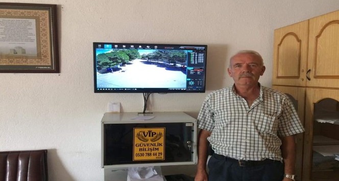 Gümüşkent köyüne güvenlik kamera sistemi kuruldu