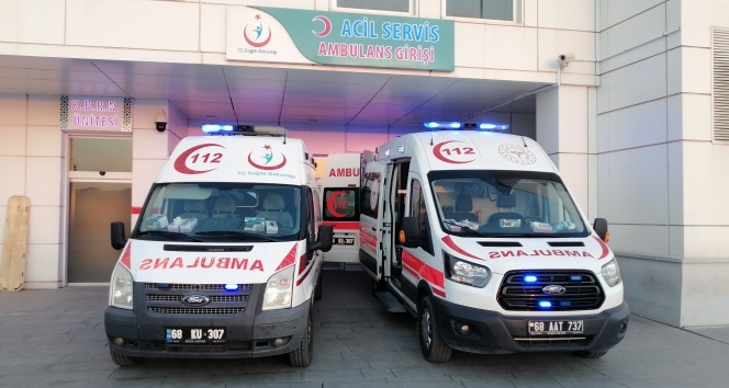 Aksaray’da trafik kazası: 2’si çocuk 6 yaralı