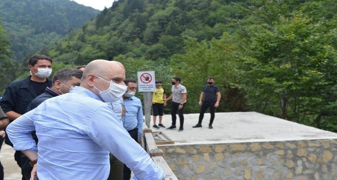 Giresun’da afetin izleri silinirken, büyük projeler de devam ediyor
