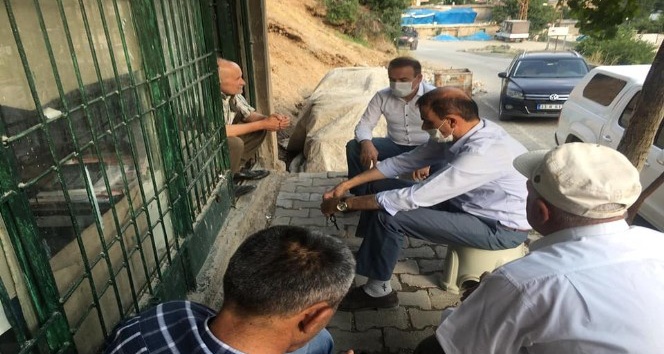 Başkan Ürek hastaları yalnız bırakmadı