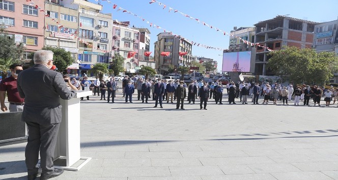 Burhaniye’nin düşman işgalinden kurtuluşunun 98. Yılı kutlandnı