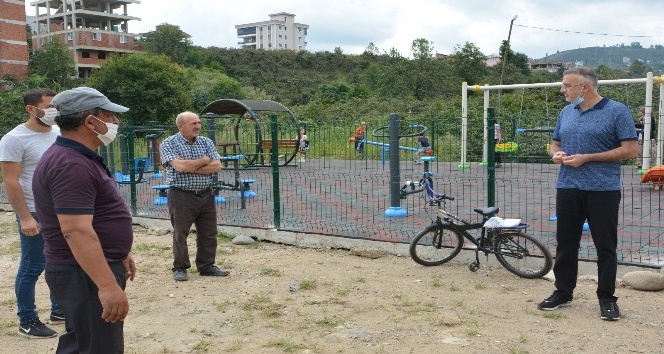 Bulancak çocuk parklarıyla donatılıyor