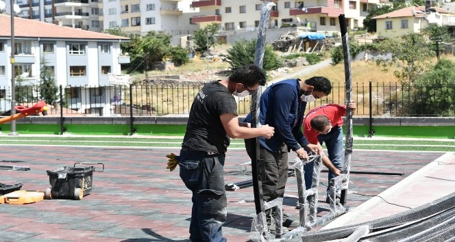 Mamak’ta yeşil alan atağı