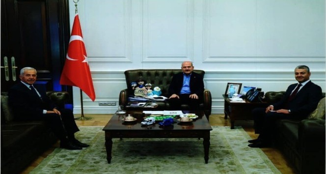 Başkan Yıldırım’dan İçişleri Bakanı Soylu’ya ziyaret