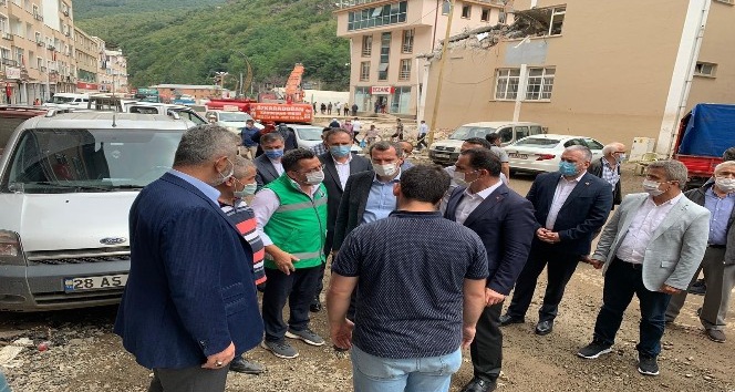 İstanbul’un ilçe belediyelerinden Dereli’ye destek