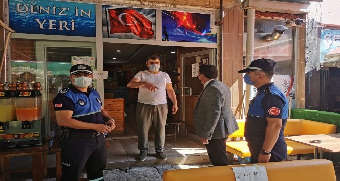 Kırıkkale Belediyesinden Covid-19 denetimi